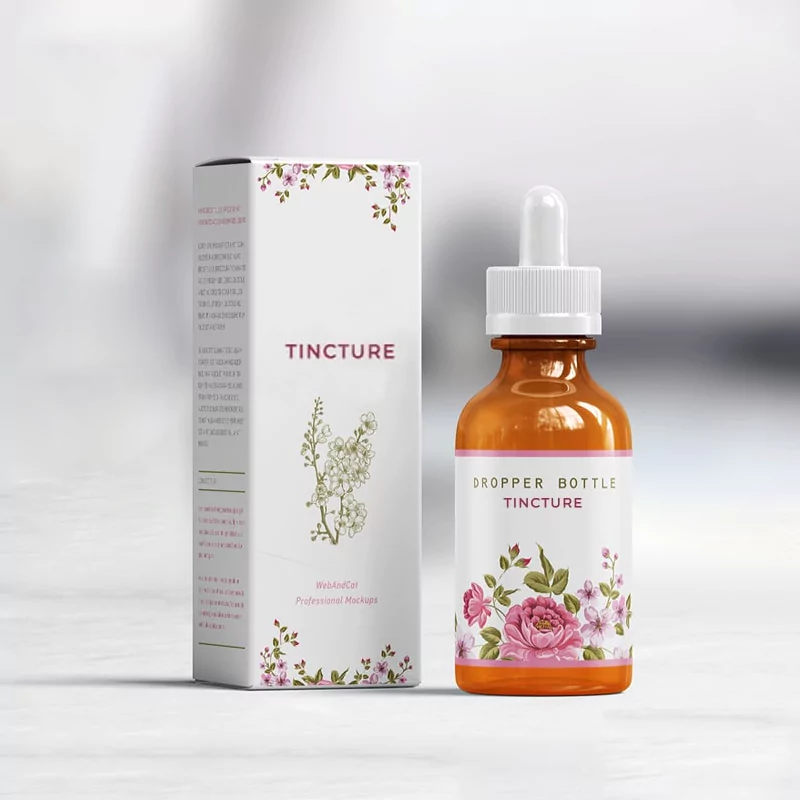 Premium custom CBD tincture boxes with high-quality printing